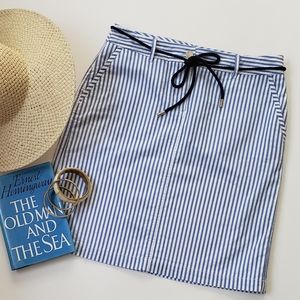 Talbots Classic & Preppy Striped Skirt